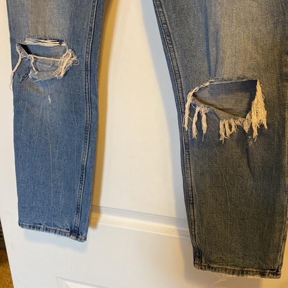 Abercrombie & Fitch The Ankle Straight Ultra High Rise Curve Love Jean 31/12R - Picture 3 of 5